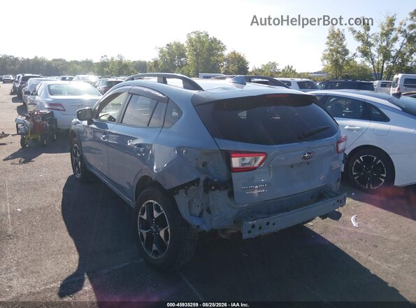 JF2GTACC9K8237254 2019 SUBARU CROSSTREK Light Blue Tył lewy
