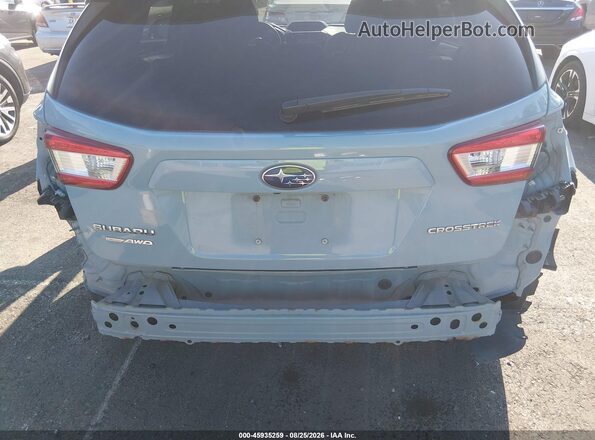 JF2GTACC9K8237254 2019 SUBARU CROSSTREK Light Blue Widok z przodu
