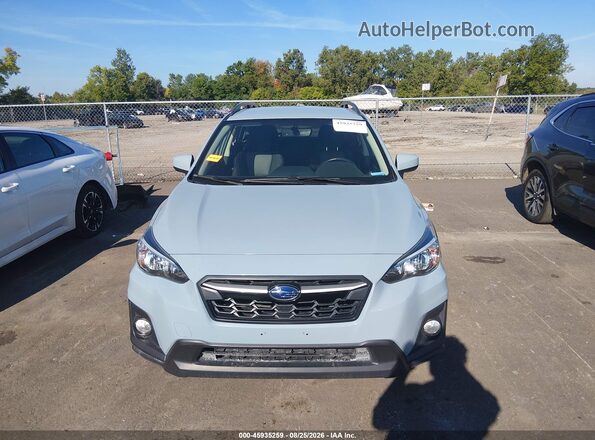 JF2GTACC9K8237254 2019 SUBARU CROSSTREK Light Blue Widok wnętrza z tyłu