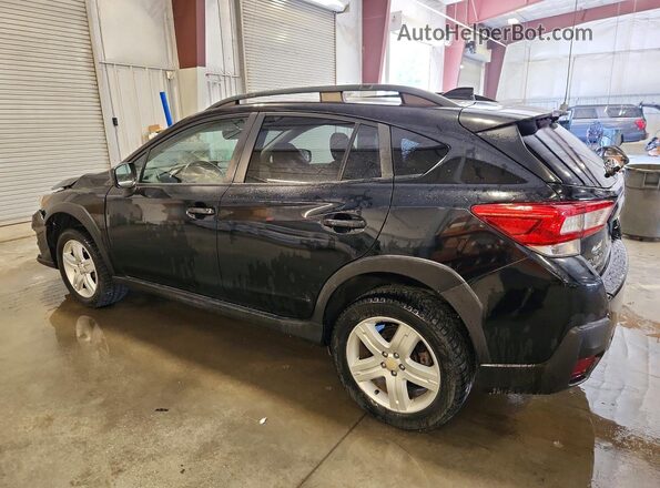 JF2GTACC9K8275146 2019 SUBARU CROSSTREK Black Trasero izquierdo