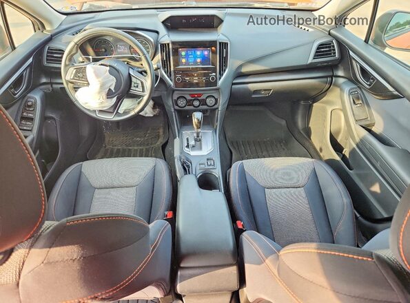 JF2GTACC9K8306489 2019 SUBARU CROSSTREK Orange წინა პანელის ხედი