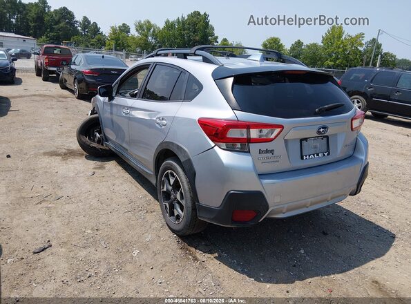 JF2GTACC9K8390006 2019 SUBARU CROSSTREK Silver Rear left