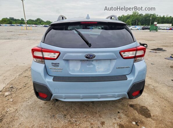 JF2GTACC9KH215190 2019 SUBARU CROSSTREK Blue Widok z tyłu