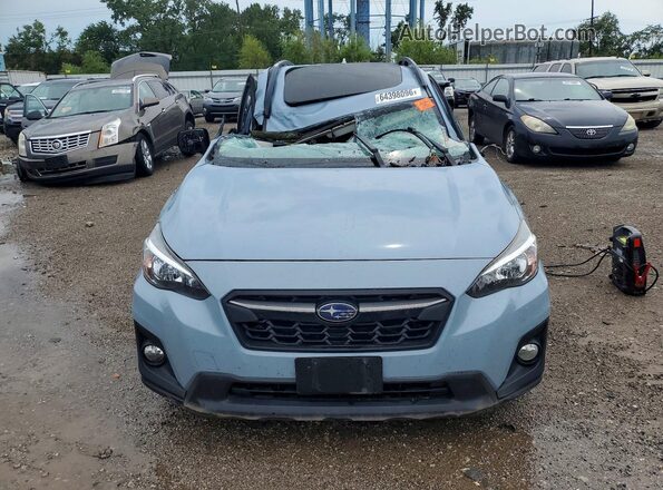 JF2GTACCXJH201703 2018 SUBARU CROSSTREK Blue წინა ხედი