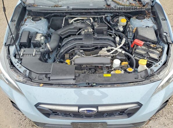 JF2GTACCXJH201703 2018 SUBARU CROSSTREK Blue ძრავის განყოფილების ხედი