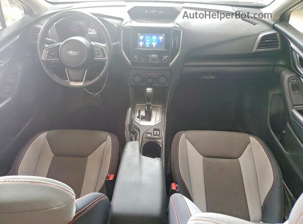 JF2GTACCXKH209740 2019 SUBARU CROSSTREK White Вид панелі приладів