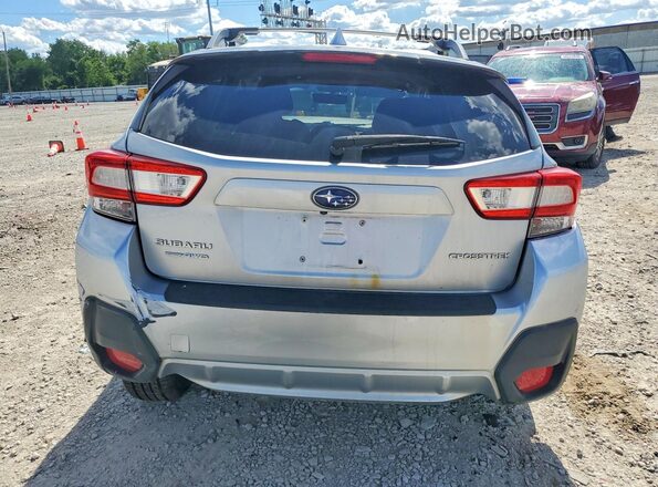 JF2GTACCXKH217000 2019 SUBARU CROSSTREK Silver Вид ззаду