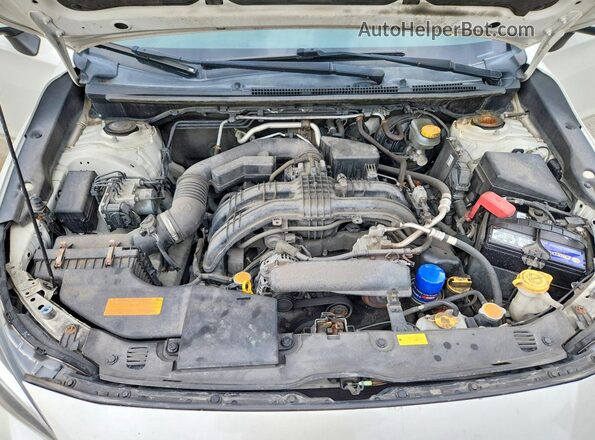 JF2GTADC0J8230643 2018 SUBARU CROSSTREK Белый Вид задней части салона