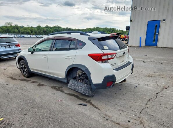JF2GTADC0J8230643 2018 SUBARU CROSSTREK Белый Задняя левая четверть
