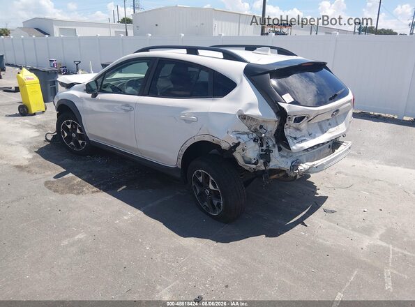 JF2GTADC0JH321489 2018 SUBARU CROSSTREK White Trasero izquierdo