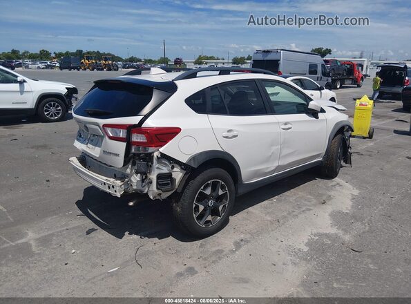 JF2GTADC0JH321489 2018 SUBARU CROSSTREK White Trasero derecho