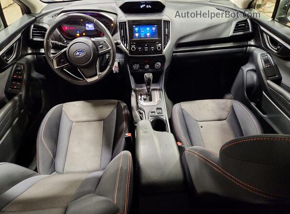 JF2GTADC0K8370905 2019 SUBARU CROSSTREK Blue Առջևի վահանակի տեսք