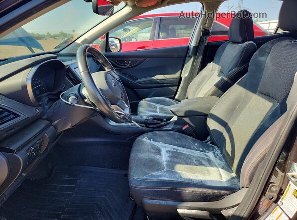 JF2GTADC1J8280502 2018 SUBARU CROSSTREK Black Front interior view