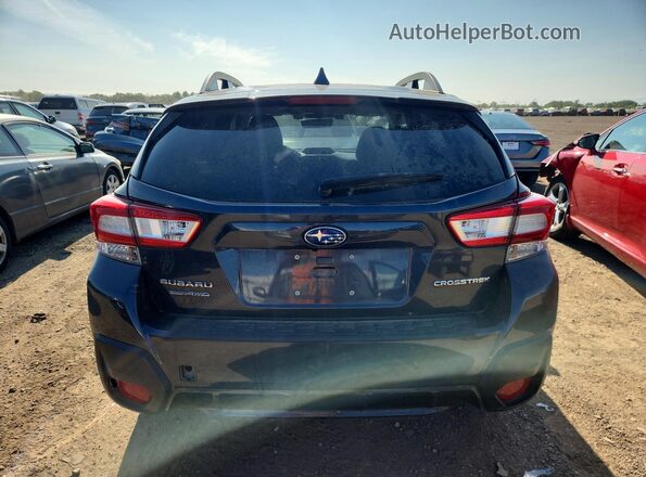 JF2GTADC1J8280502 2018 SUBARU CROSSTREK Black Rear view