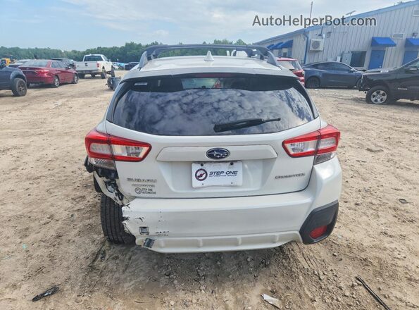 JF2GTADC1JH226973 2018 SUBARU CROSSTREK White Vista trasera