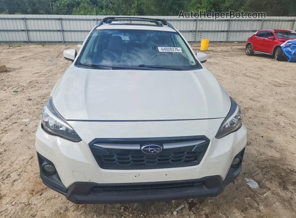 JF2GTADC1JH226973 2018 SUBARU CROSSTREK White Vista frontal