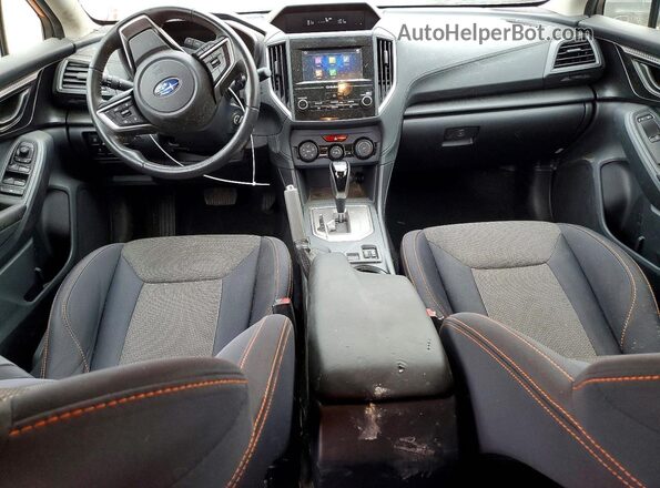 JF2GTADC3JH300927 2018 SUBARU CROSSTREK Orange Առջևի վահանակի տեսք