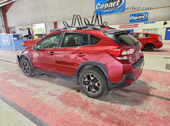 JF2GTADC4J8269705 2018 SUBARU CROSSTREK Бордовый Задняя левая четверть