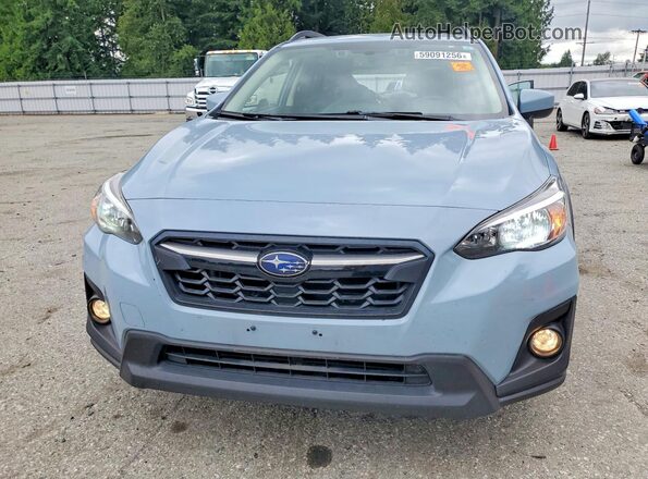 JF2GTADC4J8302542 2018 SUBARU CROSSTREK Синий Вид спереди