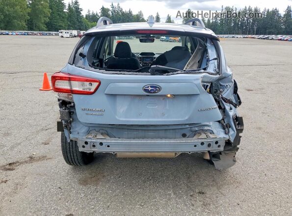 JF2GTADC4J8302542 2018 SUBARU CROSSTREK Синий Вид сзади