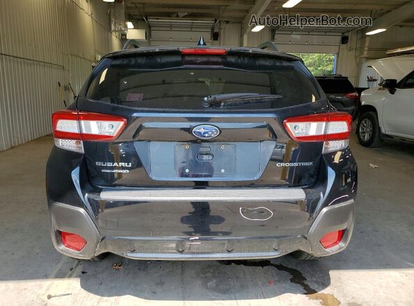 JF2GTADC5J8214616 2018 SUBARU CROSSTREK Черный Вид сзади
