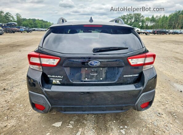 JF2GTADC5JH266232 2018 SUBARU CROSSTREK Black Widok z tyłu