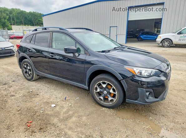 JF2GTADC5JH266232 2018 SUBARU CROSSTREK Black Przód prawy