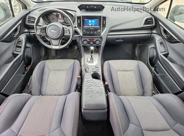 JF2GTADC5JH266232 2018 SUBARU CROSSTREK Black Widok deski rozdzielczej