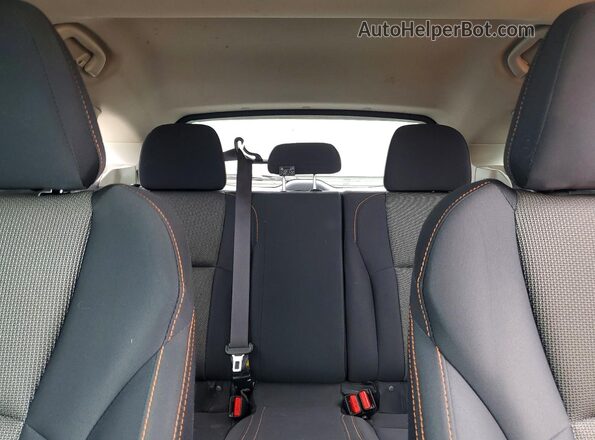 JF2GTADC5K8273294 2019 SUBARU CROSSTREK Красный Вид задних сидений