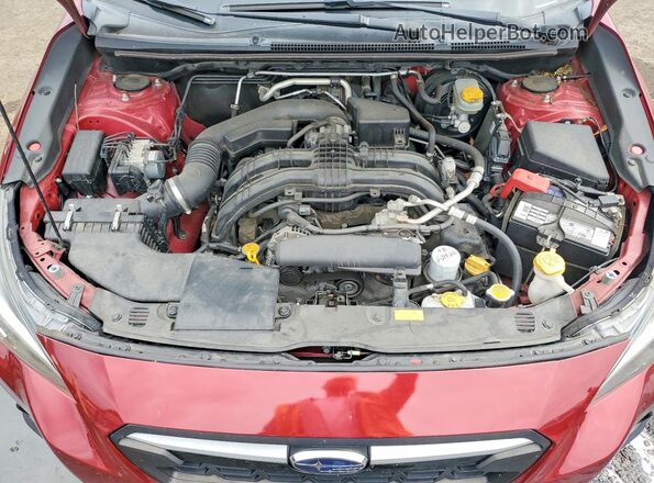 JF2GTADC5K8273294 2019 SUBARU CROSSTREK Красный Вид подкапотного пространства