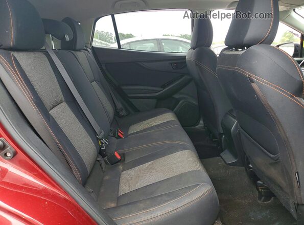 JF2GTADC5K8273294 2019 SUBARU CROSSTREK Красный Вид задней части салона