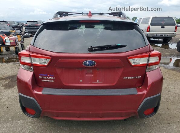 JF2GTADC5K8273294 2019 SUBARU CROSSTREK Красный Вид сзади