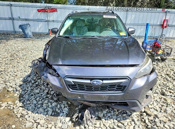 JF2GTADC5KH338869 2019 SUBARU CROSSTREK Gray Vista frontal