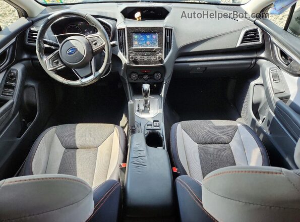JF2GTADC5KH338869 2019 SUBARU CROSSTREK Gray Vista del salpicadero