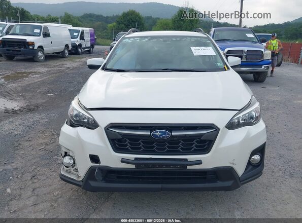 JF2GTADC8K8245344 2019 SUBARU CROSSTREK White Widok deski rozdzielczej