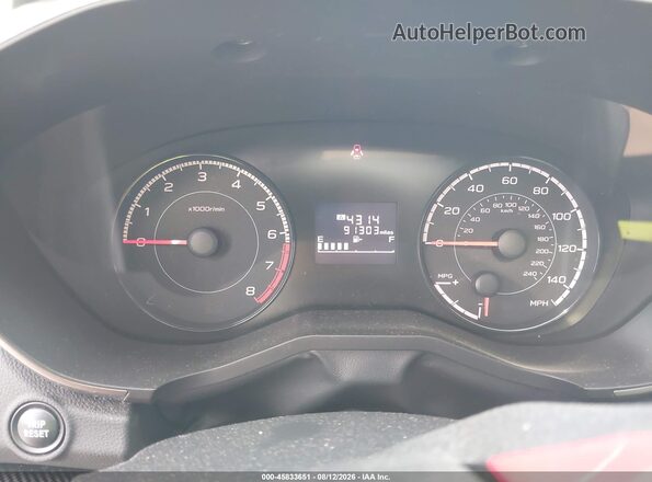 JF2GTADC8K8245344 2019 SUBARU CROSSTREK White Widok tylnych siedzeń