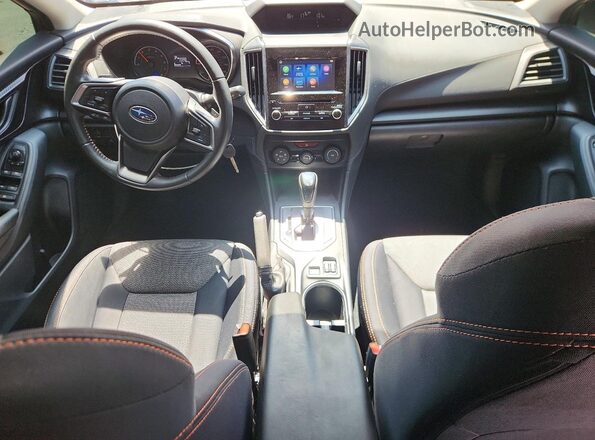 JF2GTADC9KH335571 2019 SUBARU CROSSTREK Оранжевый Вид панели приборов