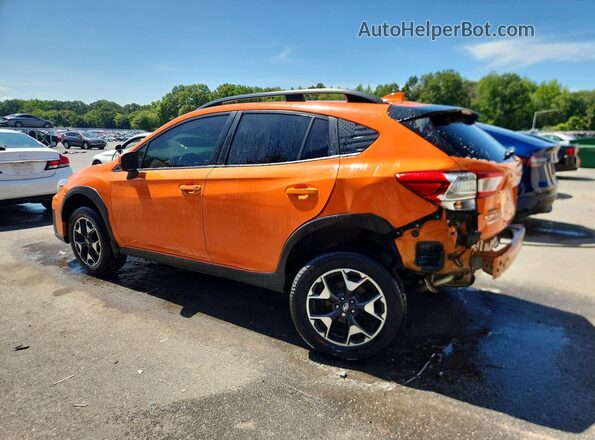 JF2GTADC9KH335571 2019 SUBARU CROSSTREK Оранжевый Задняя левая четверть