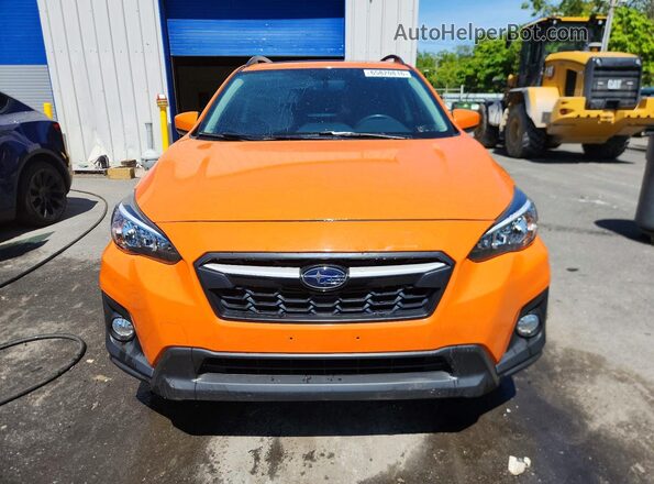 JF2GTADC9KH335571 2019 SUBARU CROSSTREK Оранжевый Вид спереди