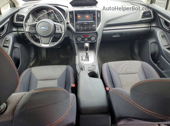 JF2GTADCXJ8209461 2018 SUBARU CROSSTREK Белый Вид панели приборов