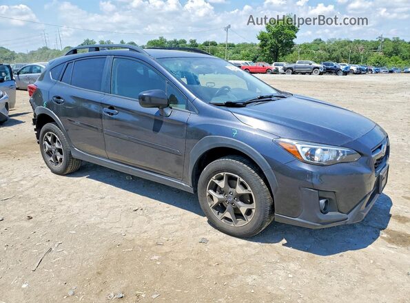 JF2GTADCXK8341086 2019 SUBARU CROSSTREK Charcoal Передня права чверть