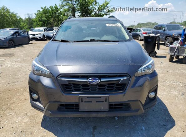 JF2GTADCXK8341086 2019 SUBARU CROSSTREK Charcoal Вид спереду