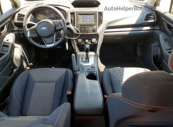 JF2GTADCXK8341086 2019 SUBARU CROSSTREK Charcoal Вид панелі приладів