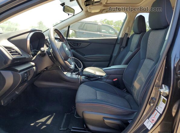 JF2GTADCXK8341086 2019 SUBARU CROSSTREK Charcoal Вид салону спереду
