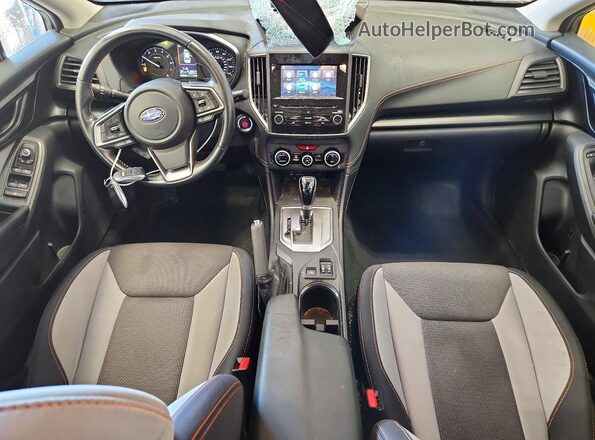 JF2GTAEC0L8209325 2020 SUBARU CROSSTREK Gray Առջևի վահանակի տեսք