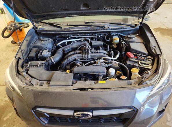 JF2GTAEC0L8209325 2020 SUBARU CROSSTREK Gray Սալոնի հետևի տեսք