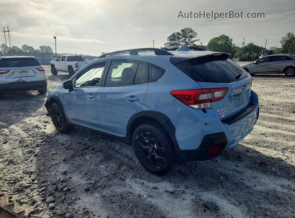 JF2GTAEC0L8265393 2020 SUBARU CROSSTREK Blue Rear left