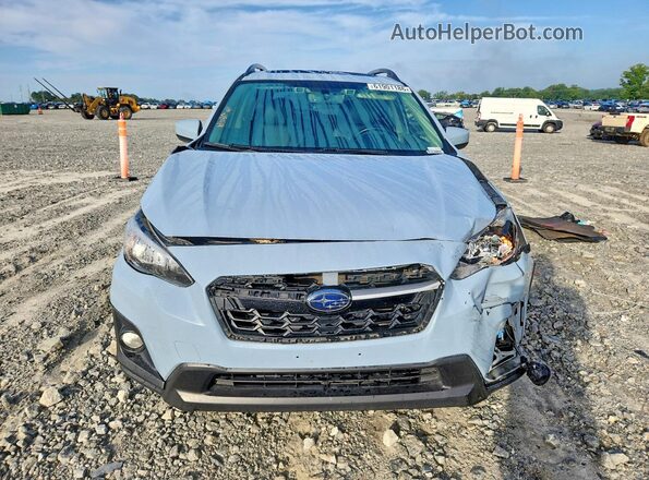 JF2GTAEC0L8265393 2020 SUBARU CROSSTREK Blue Front view