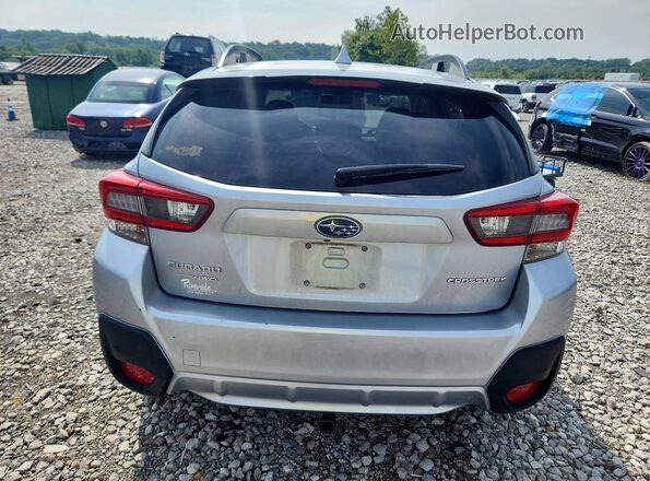 JF2GTAEC0M8261281 2021 SUBARU CROSSTREK Silver Vista trasera