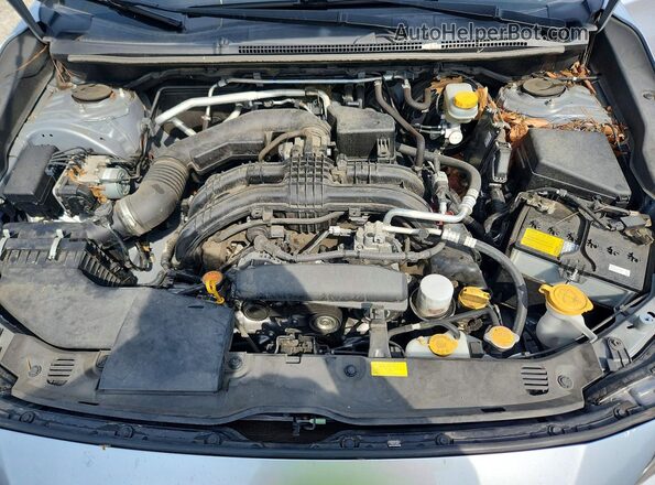 JF2GTAEC0M8261281 2021 SUBARU CROSSTREK Silver Vista interior trasera